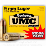 23777 UMC 9MM 115GR MC